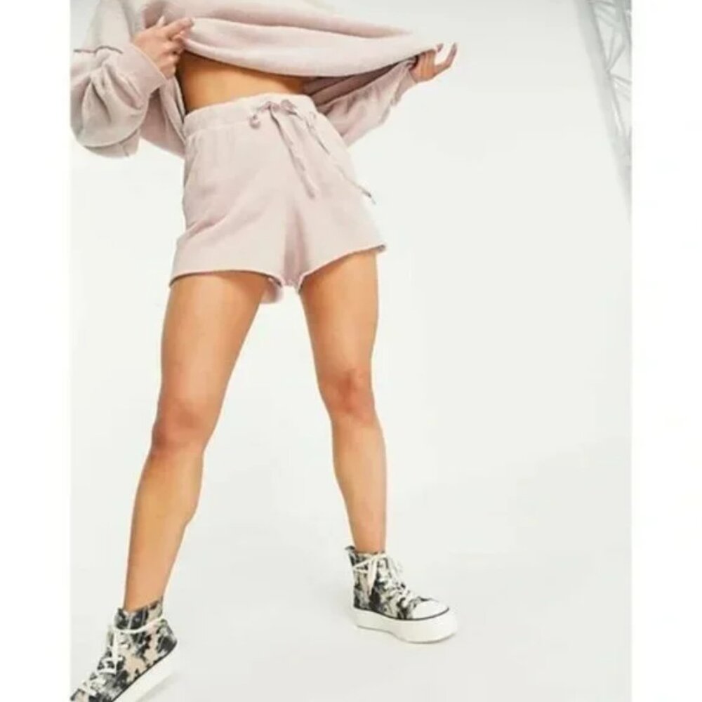 Free People Intimately FP Light Pink Soft Kelly Lounge Shorts